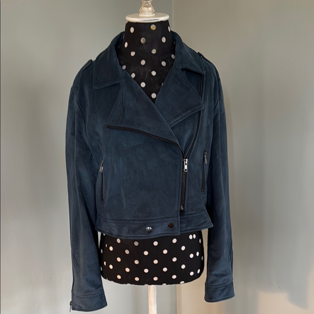 Stylish Teal blue Women's Jacket